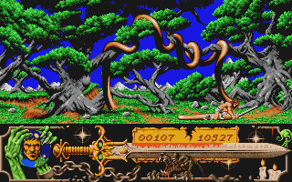 Deathbringer atari screenshot