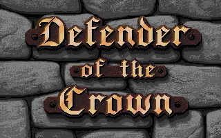 Defender of the Crown atari screenshot