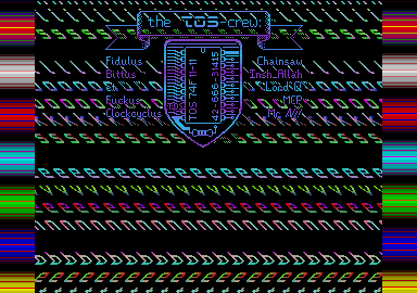 Demounstures Demo atari screenshot