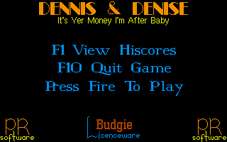 Dennis And Denise - It's Yer Money I'm After Baby