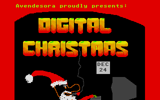 Digital Christmas atari screenshot