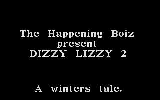 Dizzy Lizzy II - A Winters Tale atari screenshot
