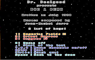 Doc I Demo atari screenshot