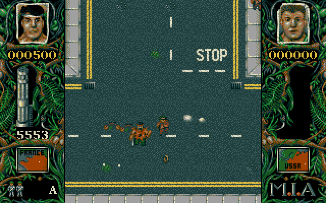 Dogs of War atari screenshot