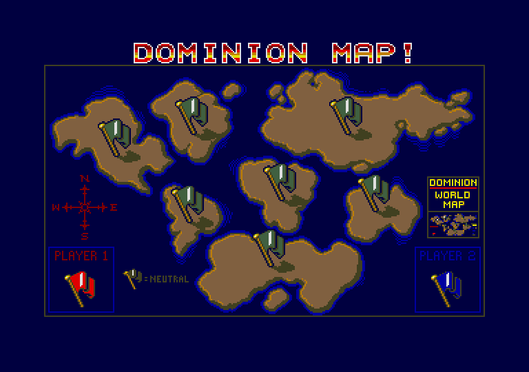 Dominion atari screenshot