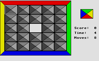 Dominoes atari screenshot