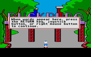 Donald Duck's Playground atari screenshot