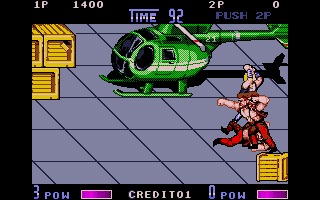 Double Dragon II - The Revenge atari screenshot