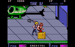 Double Dragon II - The Revenge atari screenshot