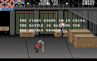 Double Dragon III - The Rosetta Stone atari screenshot