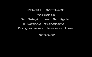 Dr. Jekyll & Mr. Hyde atari screenshot