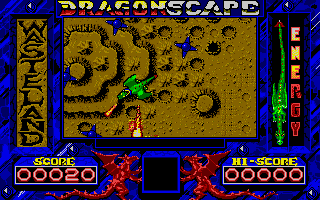 Dragon Scape atari screenshot