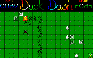 Duck Dash atari screenshot