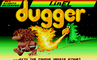 Dugger (Herbie Stone in) atari screenshot