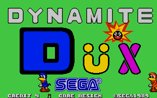 Dynamite Dux atari screenshot