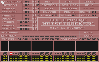 Empire Noisetracker (The) atari screenshot