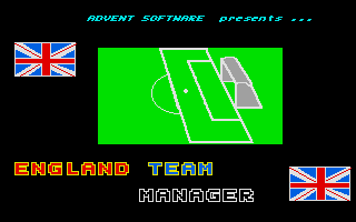 England Team Manager atari screenshot