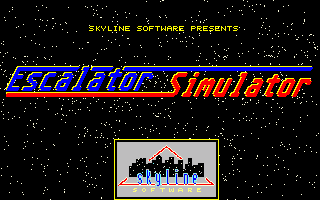 Escalator Simulator atari screenshot