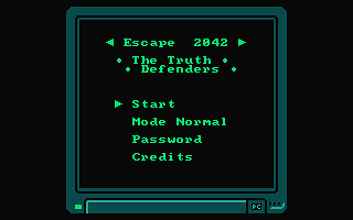 Escape 2042 - The Truth Defenders atari screenshot