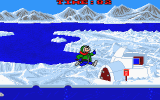 Eskimo Games atari screenshot