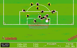 European Soccer Challenge atari screenshot
