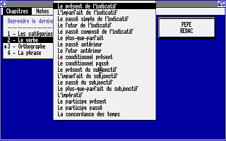 Exonathan Francais 3ème atari screenshot