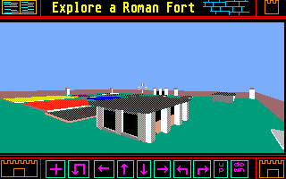 Explore a Roman Fort atari screenshot