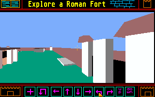 Explore a Roman Fort atari screenshot