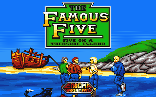 Famous Five - Five on a Treasure Island (The) atari screenshot