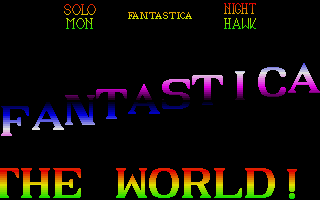 Fantastica First Screen