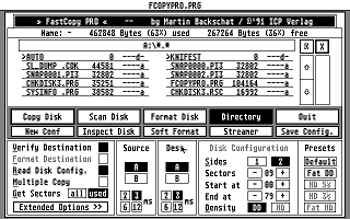 FastCopy (FCopy) atari screenshot