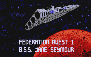 Federation Quest I - BSS Jane Seymour atari screenshot