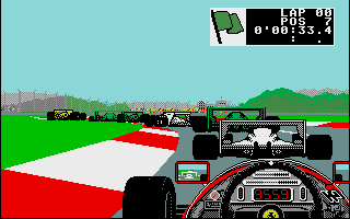 Ferrari Formula One atari screenshot