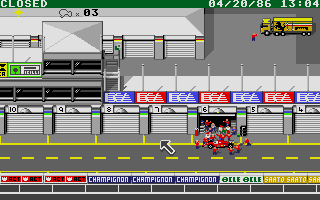 Ferrari Formula One atari screenshot