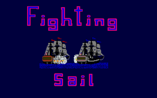 Fighting Sail atari screenshot