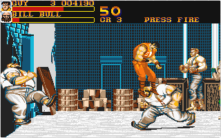 Final Fight atari screenshot