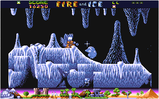 Fire and Ice atari screenshot