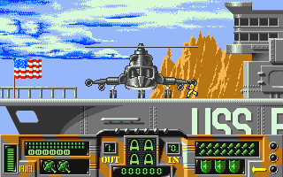 Firehawk atari screenshot