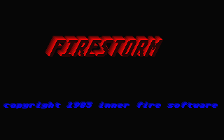 Firestorm atari screenshot
