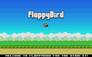 Flappy Bird atari screenshot