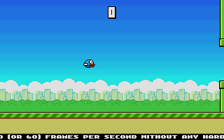 Flappy Bird atari screenshot