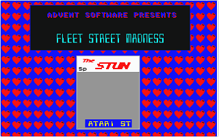 Fleet Street Madness atari screenshot