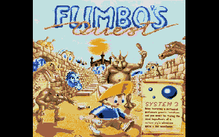 Flimbo's Quest atari screenshot