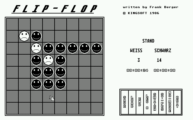 Flip Flop atari screenshot