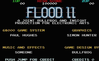 Flood II - Quiffy's Revenge atari screenshot