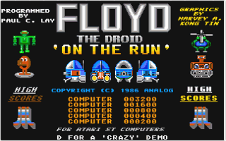 Floyd the Droid - On the Run