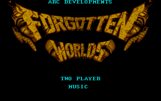 Forgotten Worlds atari screenshot