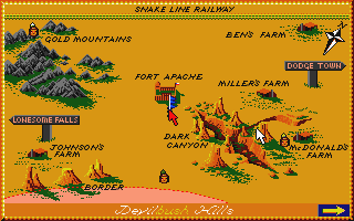 Fort Apache atari screenshot