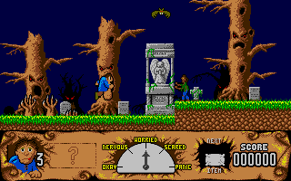 Frankenstein atari screenshot
