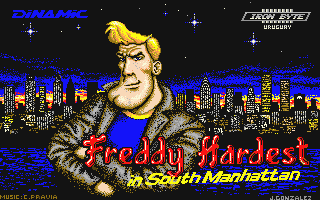 Freddy Hardest in South Manhattan atari screenshot